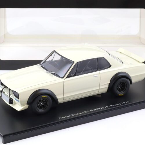 1:18 AUTOart Nissan Skyline GT-R (KPGC-10) Racing 1972 white 87279