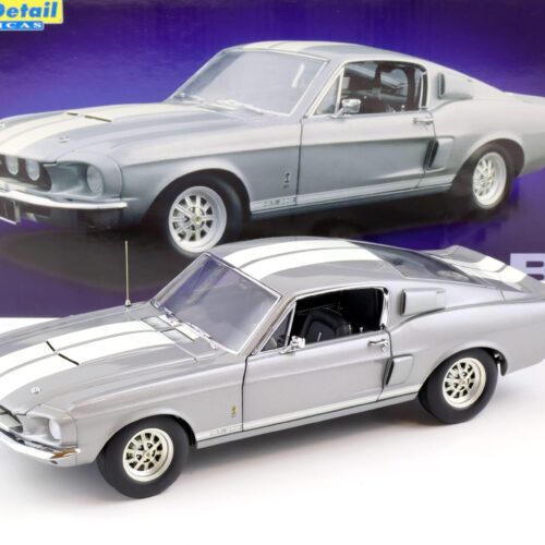 1:18 Exact Detail 1967 Shelby GT 350 Coupe 1967 grey metallic/ white stripes WCC710