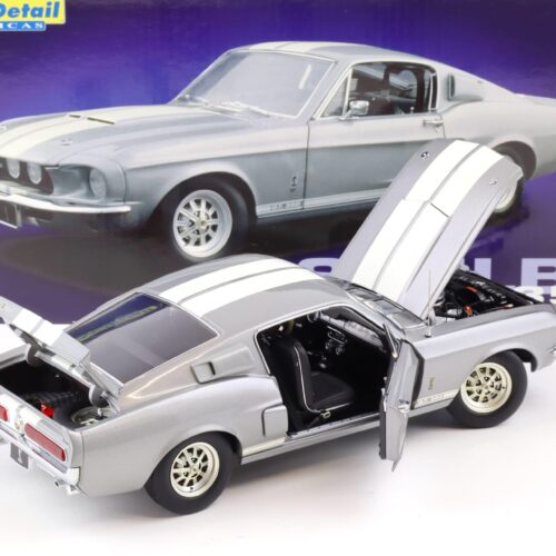 1:18 Exact Detail 1967 Shelby GT 350 Coupe 1967 grey metallic/ white stripes WCC710