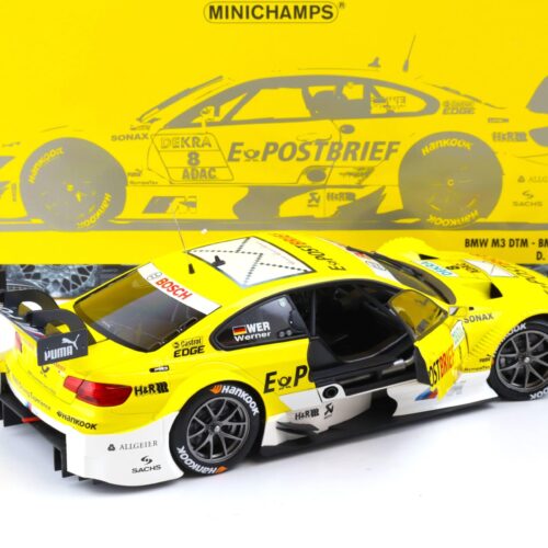 1:18 Minichamps BMW M3 E92 DTM BMW Team Schnitzer D.Werner DTM 2012 Post #8