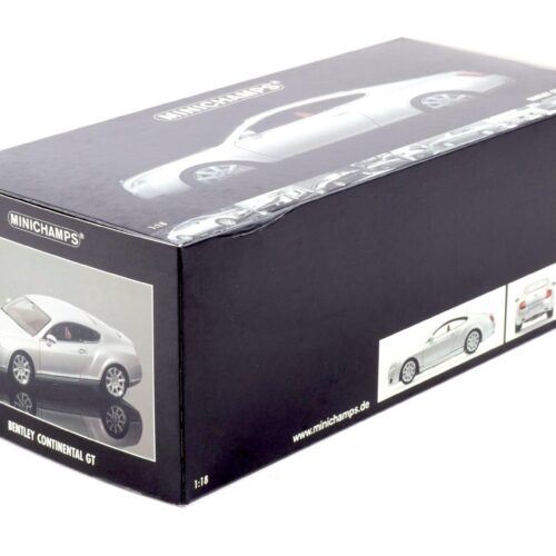 1:18 Minichamps Bentley Continental GT Coupe 2006 silver metallic