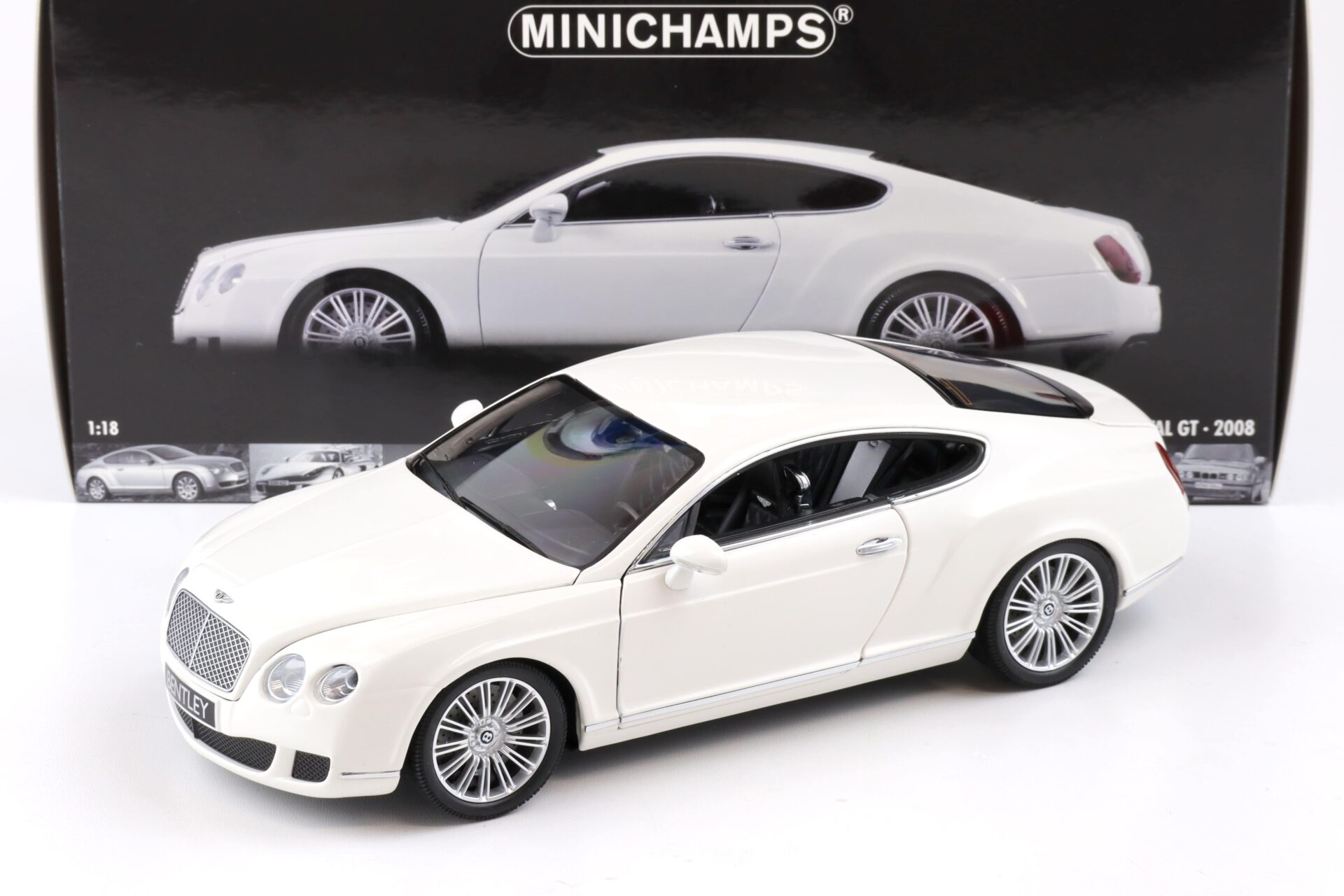 ID 85440 orig.jpg 1:18 Minichamps Bentley Continental GT 2008 white