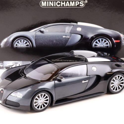 1:18 Minichamps Bugatti Veyron 2009 black metallic/ grey metallic