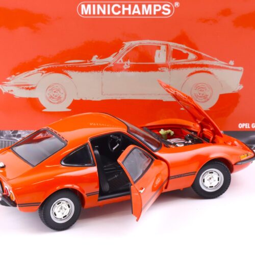 1:18 Minichamps Opel GT/J Coupe 1971 red