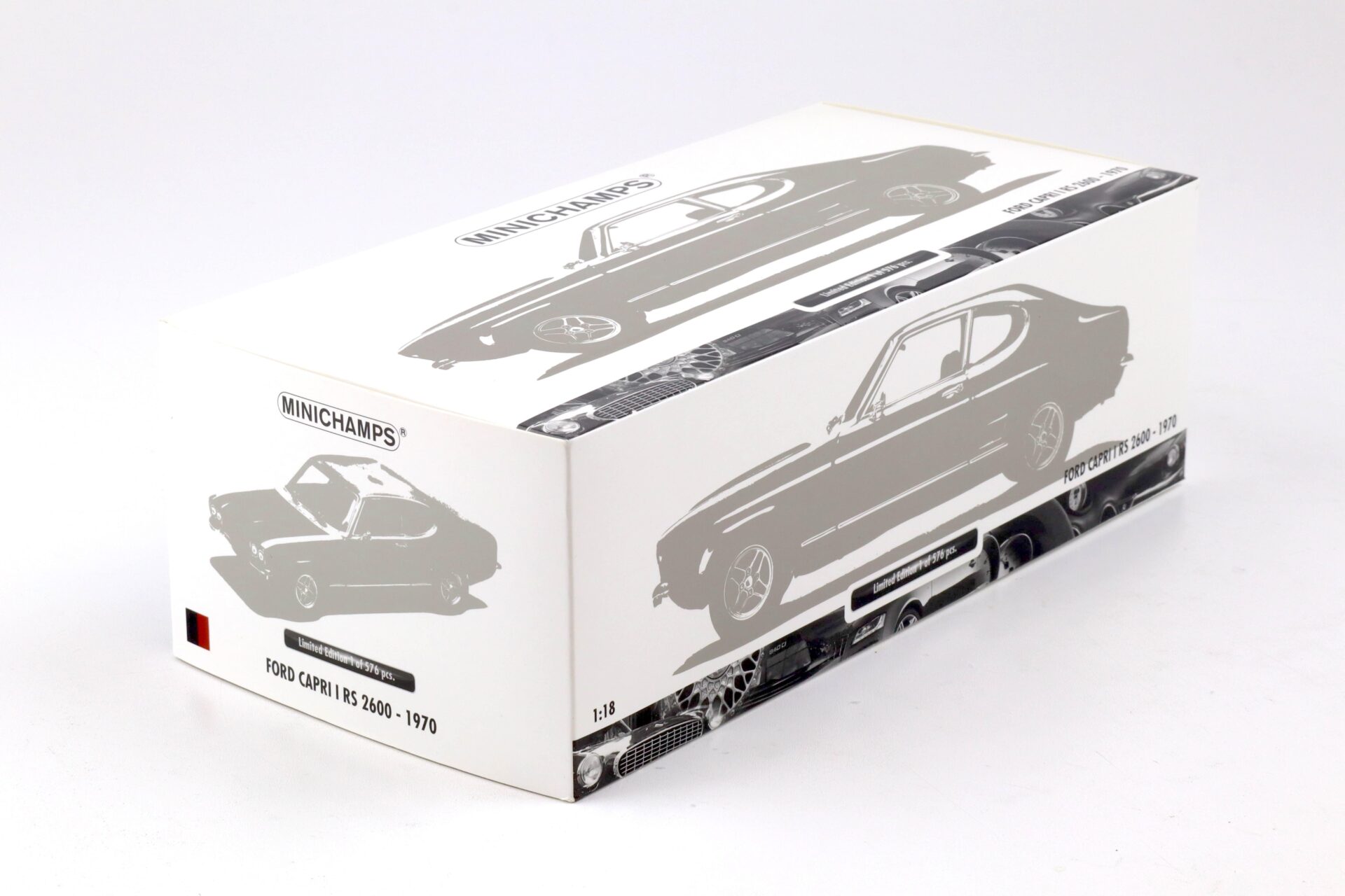 1:18 Minichamps Ford Capri I RS 2600 red/black 1970