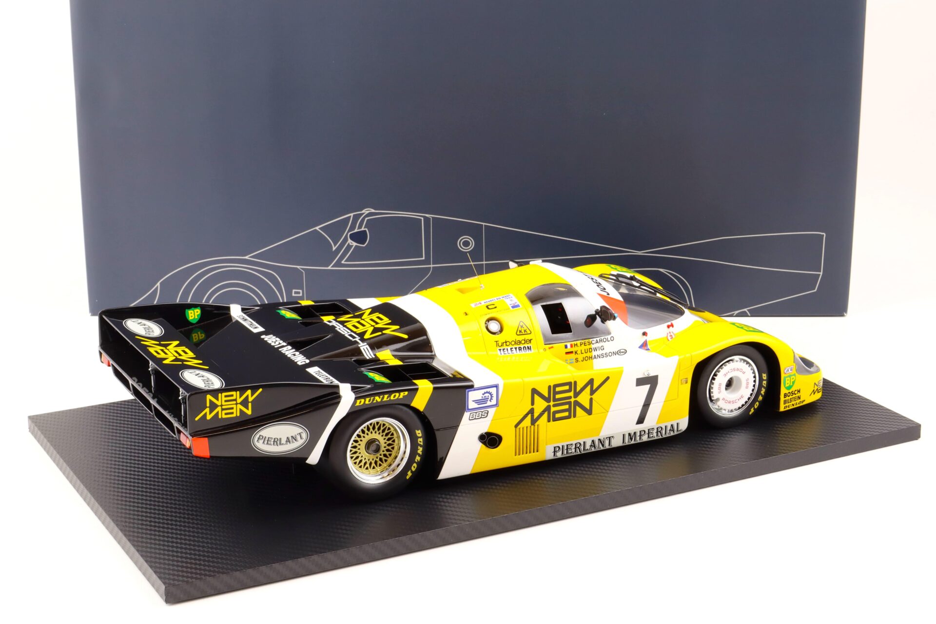 1:12 TSM True Scale Porsche 956 Winner 24h Le Mans 1984 Ludwig/ Pescarolo #7
