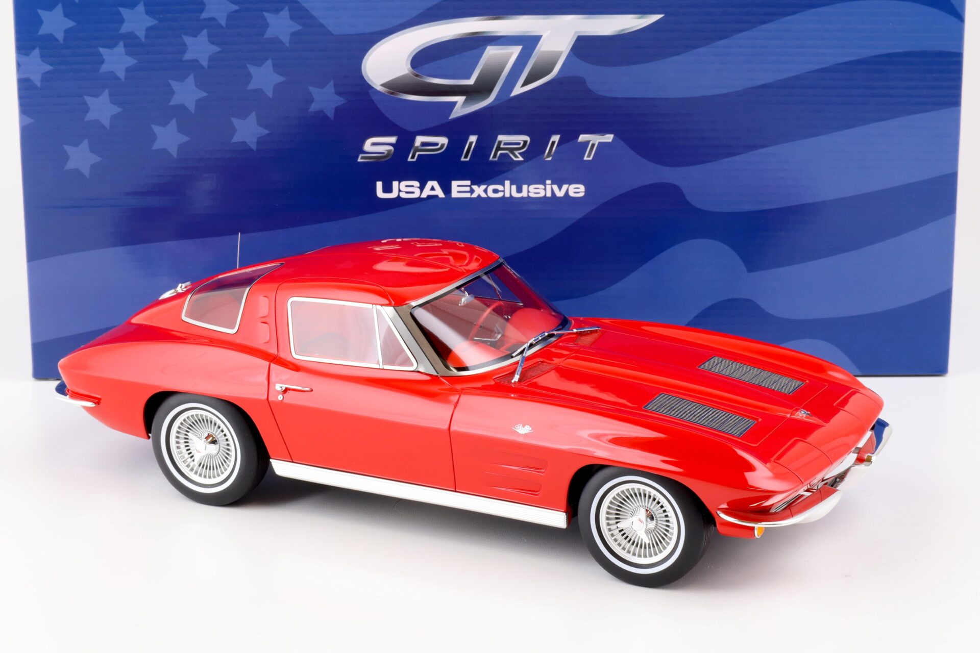 1:12 GT Spirit US010B Chevrolet Corvette C2 Split Window 1963 red