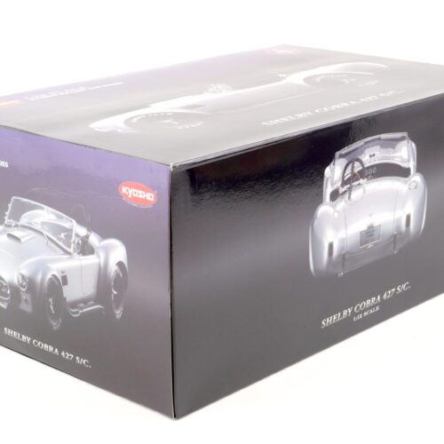 1:12 Kyosho Shelby Cobra 427 S/C silver/ black wheels 08631S