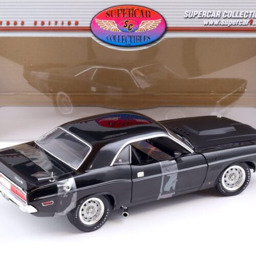 1:18 Highway61 Supercar 1970 Dodge Challenger T/A Coupe black 50239