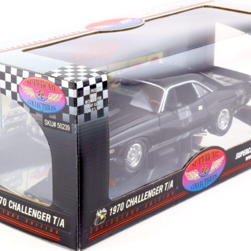 1:18 Highway61 Supercar 1970 Dodge Challenger T/A Coupe black 50239