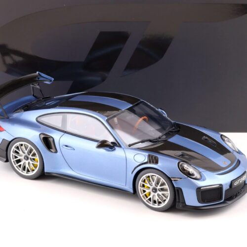 1:18 GT Spirit GT429 Porsche 911 (991.2) GT2 RS Coupe 2021 Gemini blue metallic