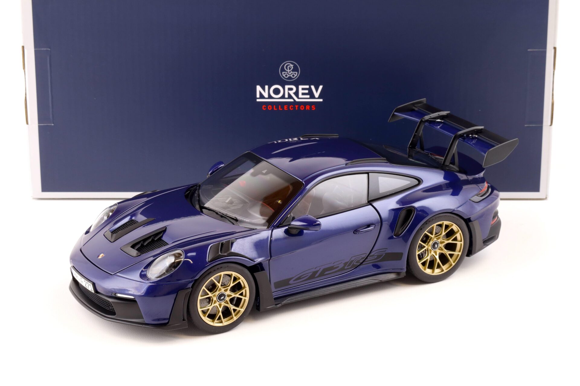 ID 85627 orig.jpg 1:18 Norev Porsche 911 (992) GT3 RS Coupe 2022 Gentian blue metallic 187363