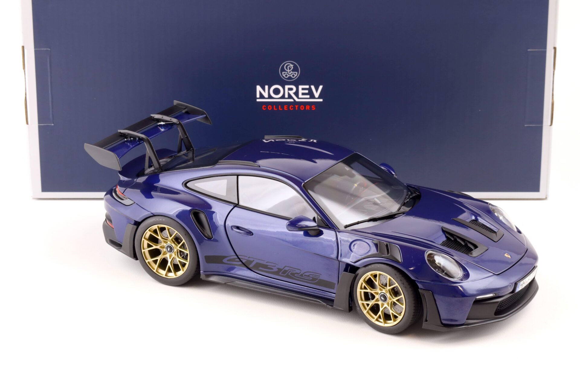 1:18 Norev Porsche 911 (992) GT3 RS Coupe 2022 Gentian blue metallic 187363