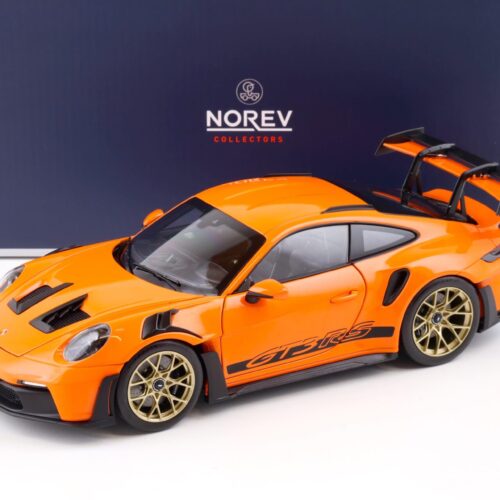 1:18 Norev Porsche 911 (992) GT3 RS Coupe 2022 Gulf orange 187360