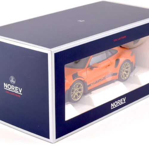 1:18 Norev Porsche 911 (992) GT3 RS Coupe 2022 Gulf orange 187360