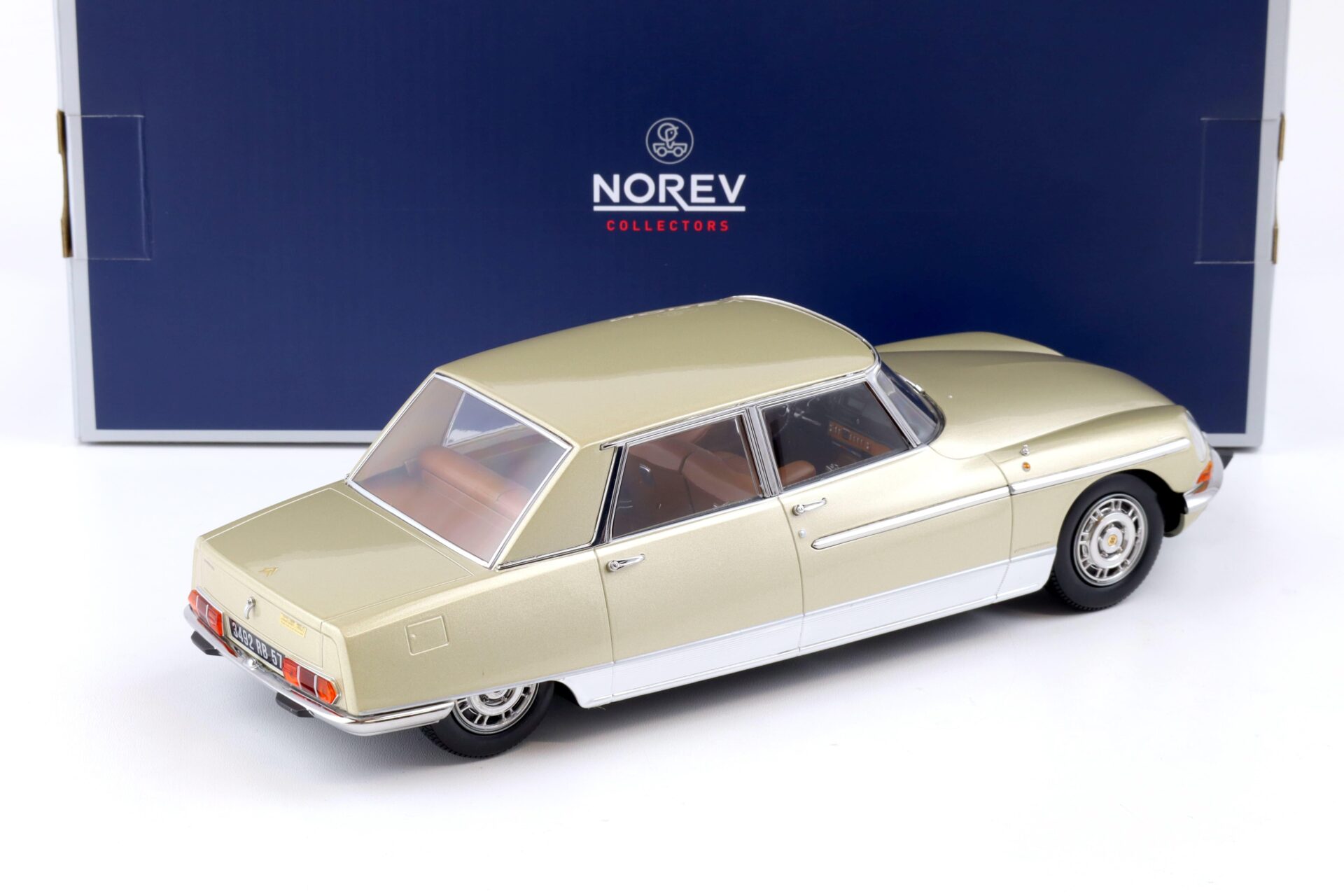 1:18 Norev Citroen DS 21 Lorraine 1969 Champagne metallic 181756
