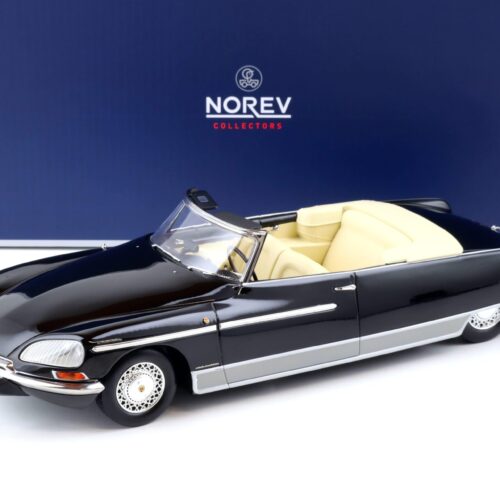 1:18 Norev Citroen DS 21 Palm Beach 1968 black/ beige interior 181746