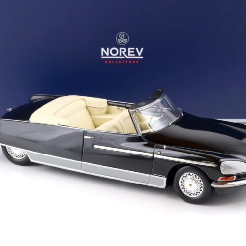 1:18 Norev Citroen DS 21 Palm Beach 1968 black/ beige interior 181746