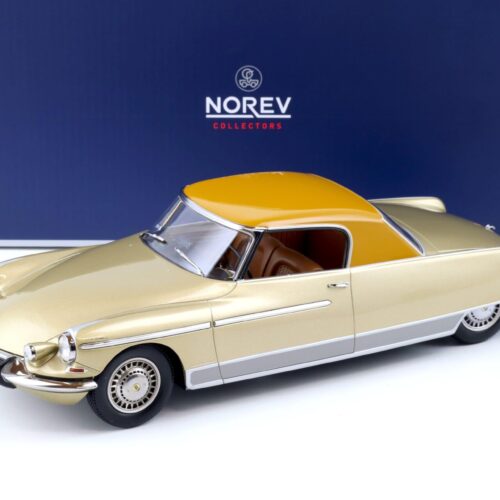 1:18 Norev Citroen DS 19 Le Dandy 1964 beige metallic & brown 181741