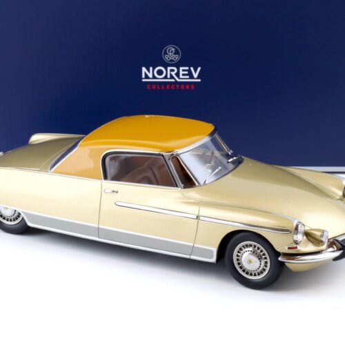1:18 Norev Citroen DS 19 Le Dandy 1964 beige metallic & brown 181741