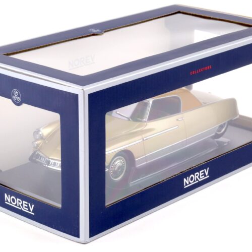 1:18 Norev Citroen DS 19 Le Dandy 1964 beige metallic & brown 181741