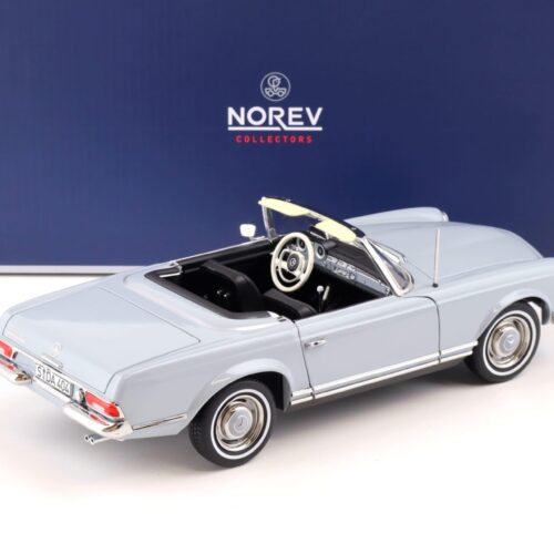 1:18 Norev Mercedes 230 SL Pagode W113 grey 1963 with Top 183990