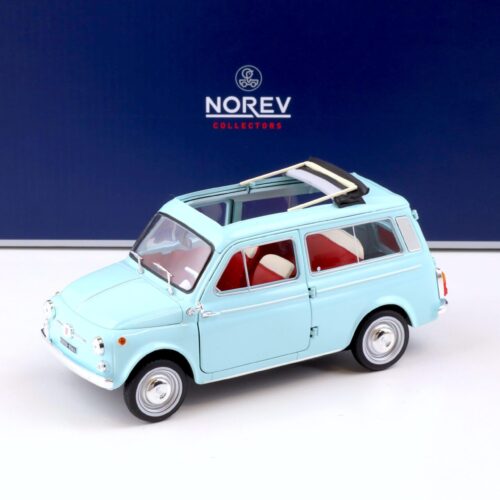 1:18 Norev Fiat 500 Giardiniera 1964 Acquamarina blue 187742