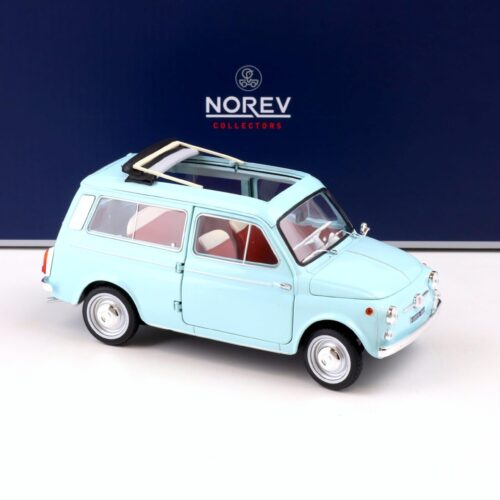 1:18 Norev Fiat 500 Giardiniera 1964 Acquamarina blue 187742