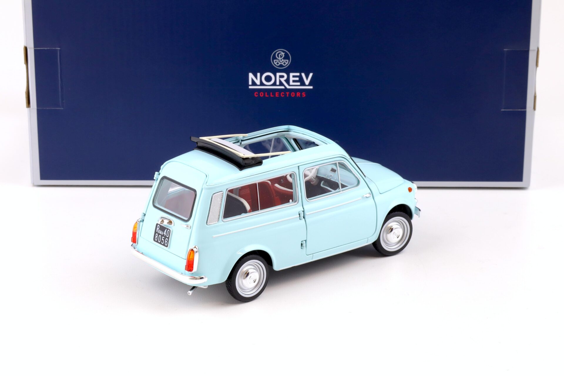 1:18 Norev Fiat 500 Giardiniera 1964 Acquamarina blue 187742