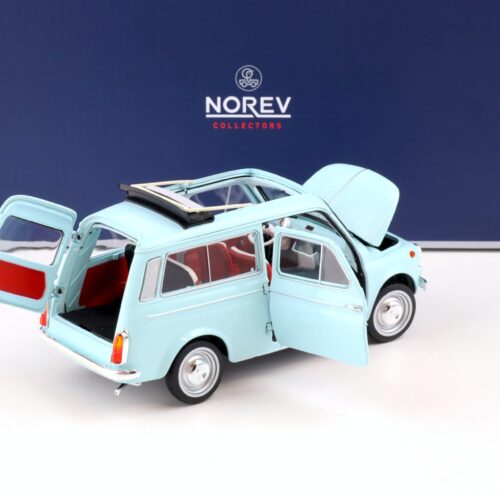 1:18 Norev Fiat 500 Giardiniera 1964 Acquamarina blue 187742