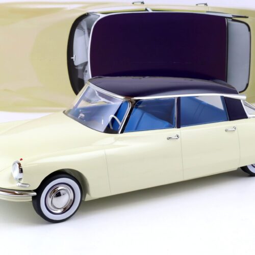 1:12 Norev Citroen DS 19 Champagne & Aubergine 1956