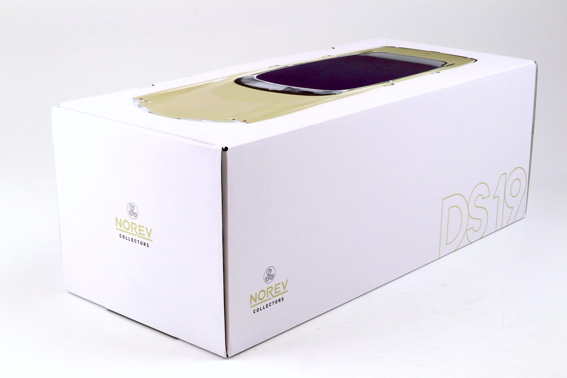 1:12 Norev Citroen DS 19 Champagne & Aubergine 1956