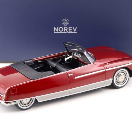 1:18 Norev Citroen DS 21 Palm Beach 1968 Ruby red - Limited 300 pcs.