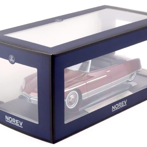 1:18 Norev Citroen DS 21 Palm Beach 1968 Ruby red - Limited 300 pcs.