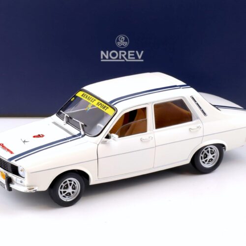 1:18 Norev Renault 12 Tuning 1993 white Fadas de Marseille - Limited 300 pcs.