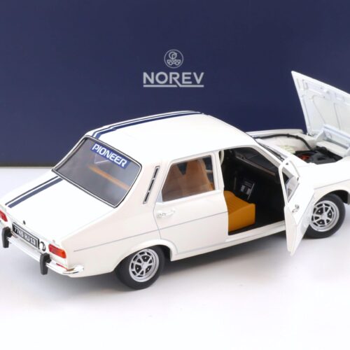 1:18 Norev Renault 12 Tuning 1993 white Fadas de Marseille - Limited 300 pcs.