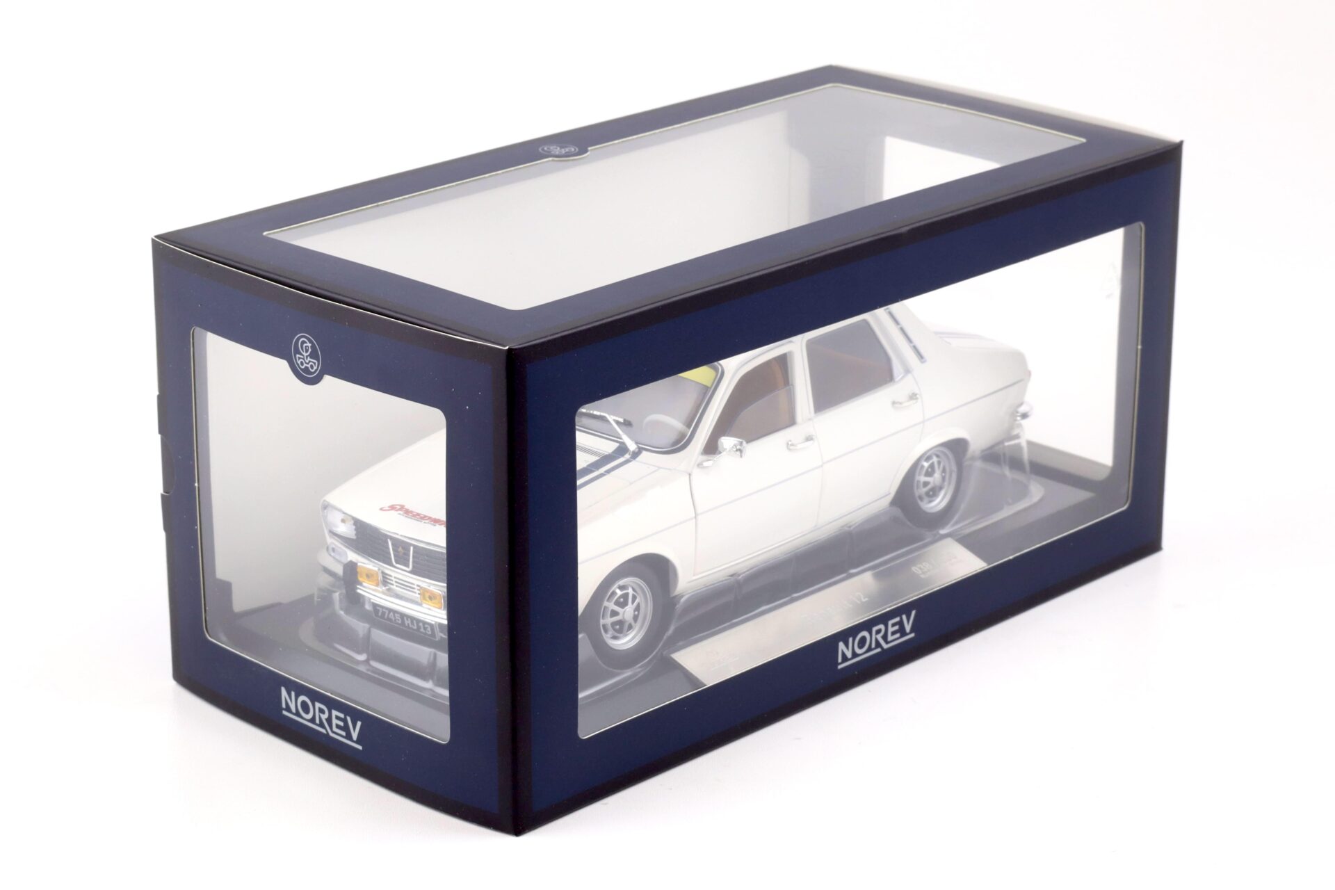 1:18 Norev Renault 12 Tuning 1993 white Fadas de Marseille - Limited 300 pcs.