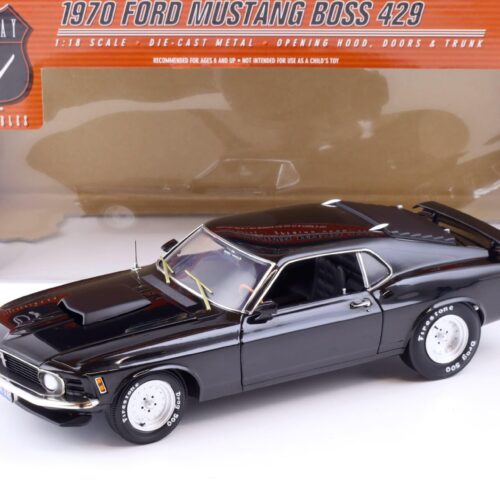 1:18 Highway61 Ford Mustang Boss 429 Drag Custom Coupe 1970 black 50278