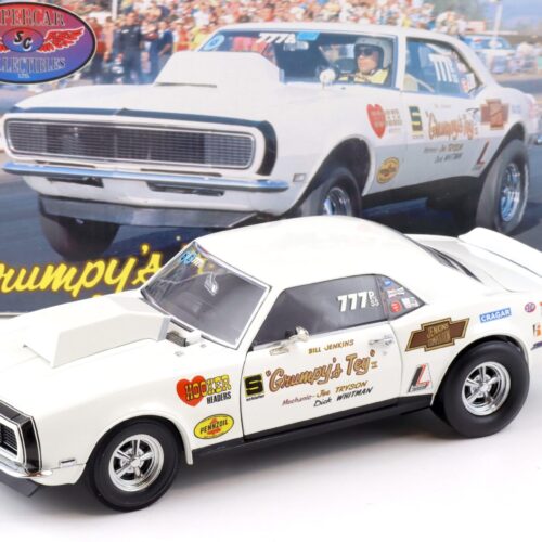 1:18 Exact Detail Supercar Chevrolet Camaro Pro Stock Grumpys Toy white WCC227