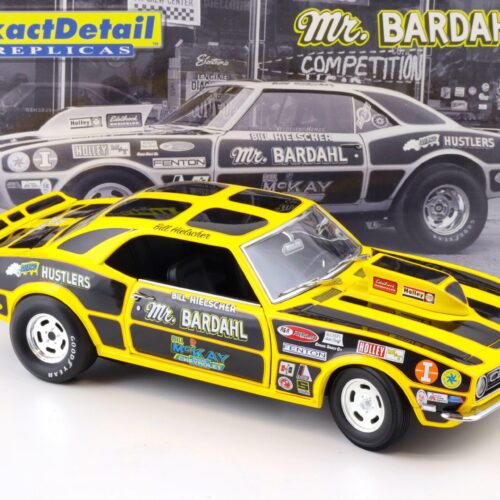 1:18 Exact Detail 1968 Chevrolet Camaro 427 Pro Stock Coupe Mr. Bardahl WCC213