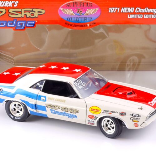 1:18 Highway61 Supercar 1971 Dodge Hemi Challenger SS/DA Gil Kirk´s Rod Shop