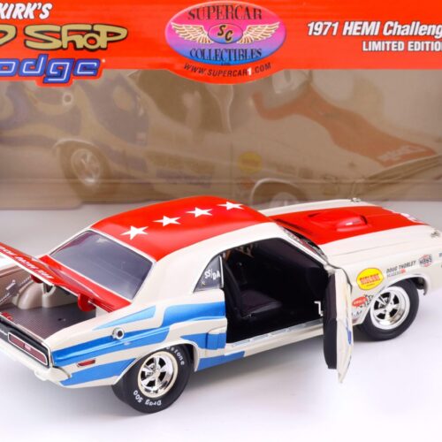 1:18 Highway61 Supercar 1971 Dodge Hemi Challenger SS/DA Gil Kirk´s Rod Shop