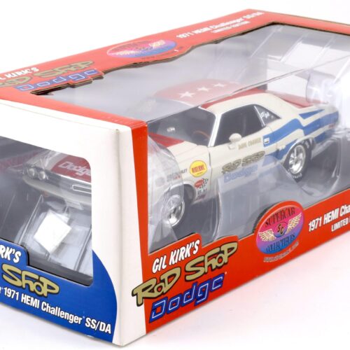 1:18 Highway61 Supercar 1971 Dodge Hemi Challenger SS/DA Gil Kirk´s Rod Shop
