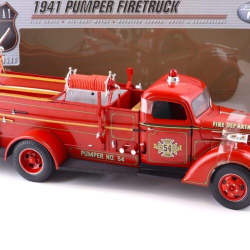 1:16/ 1:18 Highway61 Ford Pumper Firetruck 1941 red Fire Department