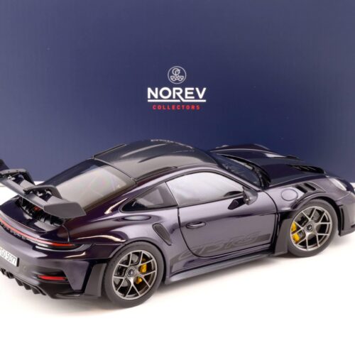 1:18 Norev Porsche 911 (992) GT3 RS Weissach Package 2022 PTS viola metallic - Limited 504 pcs.