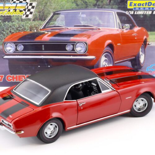 1:18 Exact Detail Chevrolet Camaro Z-28 Coupe 1967 red/ black vinyl roof