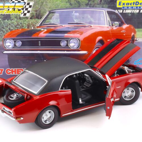 1:18 Exact Detail Chevrolet Camaro Z-28 Coupe 1967 red/ black vinyl roof