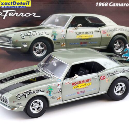 1:18 Exact Detail 1968 Chevrolet Camaro Z/28 SeaTerror silver WCC224