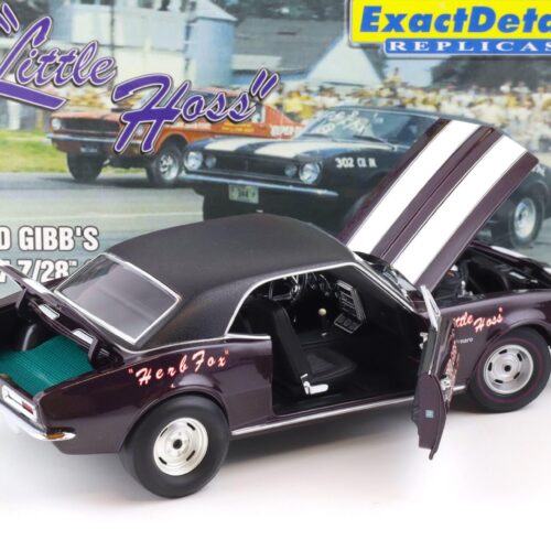 1:18 Exact Detail FRED GIBB´s 1967 Chevrolet Camaro Z/28 Stock Eliminator WCC211
