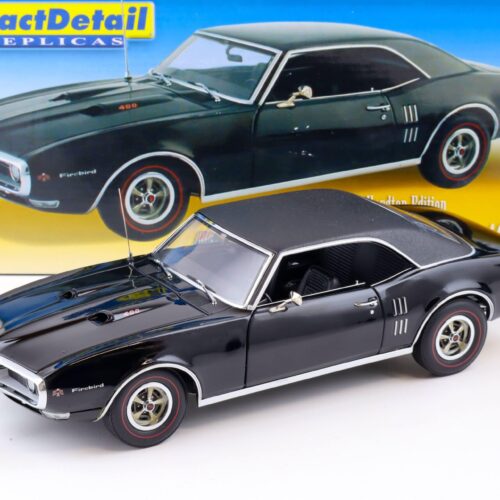 1:18 Exact Detail 1968 Pontiac Firebird 400 Hardtop Edition Coupe black WCC407